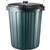 OATES PLASTIC GARBAGE BIN WITH LID 75 LITRE BLACK