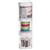 DEFLECTO STACKING ORGANISER WHITECLEAR PACK 3