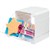 DEFLECTO INTERLOCKING TILT BIN STORAGE SYSTEM 1 BIN 120 X 137 X 132MM WHITE