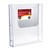 DEFLECTO BROCHURE HOLDER WALL MOUNT LINKING A4 CLEAR