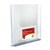 DEFLECTO BROCHURE HOLDER WALL MOUNT A4 CLEAR