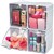 DEFLECTO INTERLOCKING TILT BIN STORAGE SYSTEM 1 BIN 120 X 137 X 132MM WHITE PACK 4