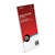 DEFLECTO SIGN HOLDER SLANTED PORTRAIT DL CLEAR