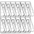 DEFLECTO BROCHURE HOLDER STAIRSTEP DISPLAY PANEL 12 X DL CLEAR