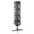DEFLECTO DELUXE ROTATING BROCHURE HOLDER FLOOR STAND 16 X A4 BLACKCLEAR