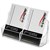 DEFLECTO BUSINESS CARD HOLDER PORTRAIT 2POCKET CLEAR