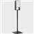 HANDY STANDARD FLOOR DISPENSER AND SANITISER BLACK