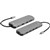 KLIK KCMPHDAD USBC 10 MULTIPORT ADAPTER ALUMINIUM SPACE GREY