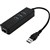 KLIK 3PORT HUB USBA 30 TO GIGABIT ETHERNET SILVER