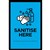 MATTEK ABSORBENT SANITISE HERE MAT 800 X 1200MM BLUE
