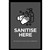 MATTEK ABSORBENT SANITISE HERE MAT 800 X 1200MM GREY