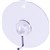 DEFLECTO SUCTION CUP WITH HOOK 40MM CLEAR PACK 6