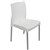 RAPIDLINE LEO POLY CHAIR ALUMINIUM LEGS WHITE
