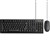 RAPOO X120PRO WIRED KEYBOARD AND MOUSE COMBO BLACK