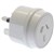 MOKI AUNZ TRAVEL ADAPTOR FOR UK WHITE