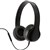 MOKI FLIP HEADPHONES PLUS REMOVABLE 35MM AUDIO CABLE AND INLINE MIC BLACK