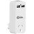 THE BRUTE POWER CO ADAPTOR 1 OUTLET WITH 2 USB PORTS