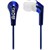 MOKI LIFE METALLICS EARBUDS NOISE ISOLATING BLUE