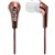 MOKI LIFE METALLICS EARBUDS NOISE ISOLATING ROSE GOLD