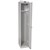 STEELCO PERSONNEL LOCKER 1 DOOR BANK OF 2 305MM SILVER GREY