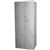 STEELCO PERSONNEL LOCKER 2 Z DOOR BANK OF 2 380MM SILVER GREY