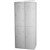 STEELCO PERSONNEL LOCKER 2 DOOR BANK OF 2 305MM SILVER GREY