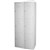 STEELCO PERSONNEL LOCKER 3 DOOR BANK OF 2 LATCHLOCK 380MM SILVER GREY