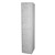STEELCO PERSONNEL LOCKER 4 DOOR 380MM SILVER GREY