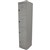 STEELCO PERSONNEL LOCKER 4 DOOR LATCHLOCK 380MM SILVER GREY