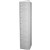 STEELCO PERSONNEL LOCKER 8 DOOR 380MM SILVER GREY