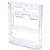 DEFLECTO LITLOC BROCHURE HOLDER A4 CLEAR