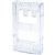 DEFLECTO LITLOC BROCHURE HOLDER DL CLEAR
