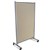 VISIONCHART MODULO MOBILE SCREEN DOUBLE SIDED VELOUR FABRIC 1800 X 1000MM SANZ