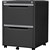STEELCO CLASSIC MOBILE PEDESTAL 2 FILE 630 X 470 X 515MM GRAPHITE RIPPLE