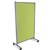 VISIONCHART MODULO MOBILE SCREEN DOUBLE SIDED VELOUR FABRIC 1800 X 1000MM LIME