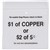 CUMBERLAND COIN PRESS SEAL BAG 60 MICRON 90 X 70MM CLEARBLACK PACK 100