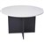 OXLEY ROUND MEETING TABLE 900MM DIAMETER WHITEIRONSTONE