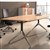POTENZA BOARDROOM TABLE 2400 X 1200 X 750MM VIRGINIA WALNUT MELAMINE