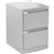 MERCURY FILING CABINET 2 DRAWER 470 X 620 X 710MM SILVER GREY