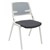 RAPIDLINE MAUI POLYPROPYLENE BREAKOUT AND MEETING CHAIR WHITEGREY