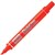 PENTEL N50 PERMANENT MARKER BULLET 15MM RED BOX 12