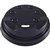 WRITER BREAKROOM DISPOSABLE PAPER CUP LIDS 12OZ BLACK BOX 1000