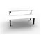 RAPIDLINE PARAMOUNT 2 PERSON BACK TO BACK ELECTRIC HEIGHT ADJUSTABLE WORKSTATION 1800 X 1530MM NATURAL WHITEBLACK FRAME