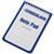 CUMBERLAND PERFECTBOUND NOTEBOOK REFILL 100 LEAF 110 X 65MM