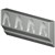SNUGHOOK BAG AND HAT HOOK 167 X 480 X 45MM GREY