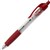 INITIATIVE RETRACTABLE BALLPOINT PENS MEDIUM RED BOX 12