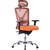 DIAMOND EXECUTIVE CHAIR HIGH MESH BACK ARMS ORANGE