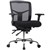 DIAMOND MANAGER CHAIR MEDIUM MESH BACK ARMS BLACK