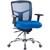 DIAMOND MANAGER CHAIR MEDIUM MESH BACK ARMS BLUE