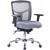 DIAMOND MANAGER CHAIR MEDIUM MESH BACK ARMS GREY